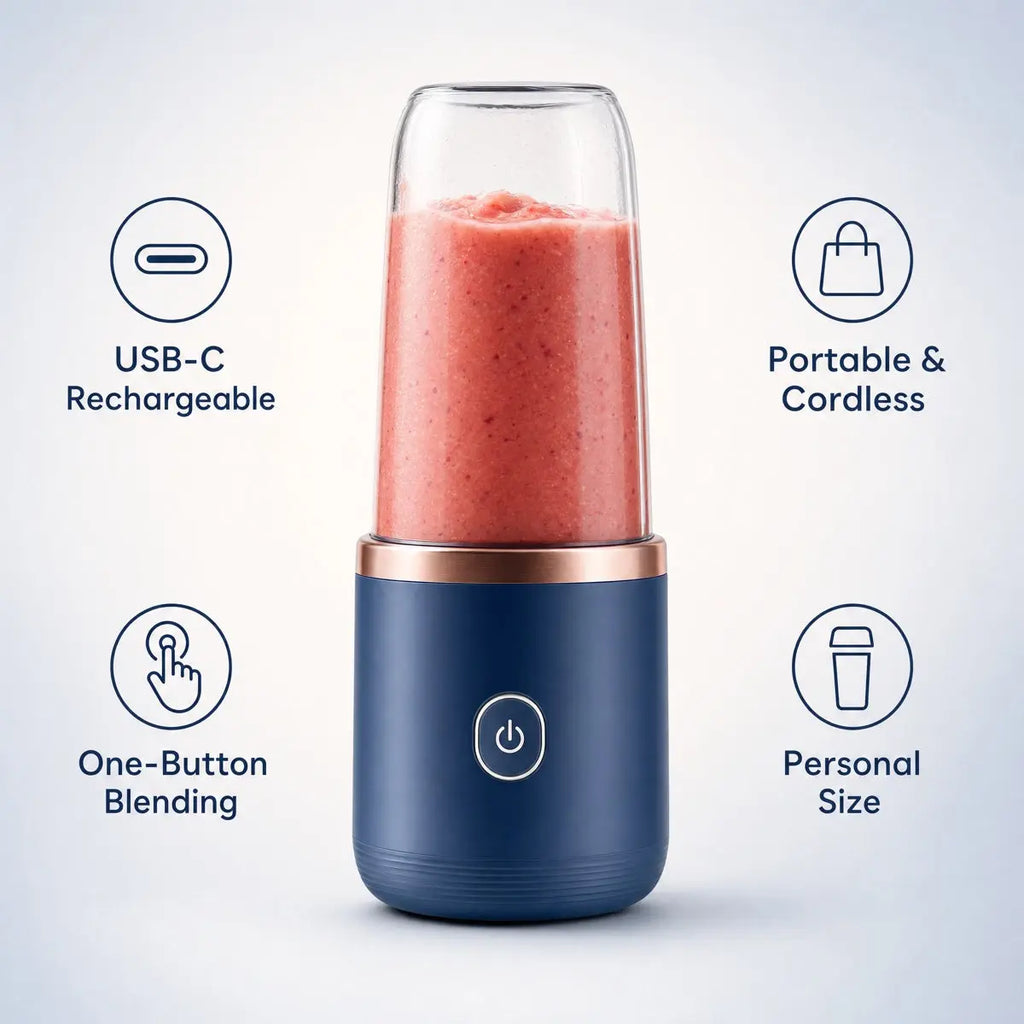 6-Blade Portable Blender for Smoothies, Shakes & Travel My Store